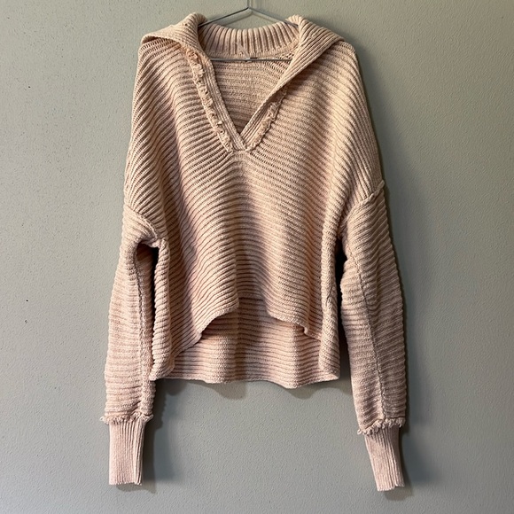 FREE PEOPLE Marlie Pullover Sweater - Picture 1 of 9